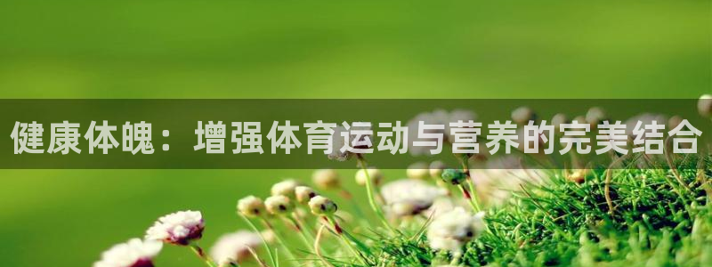 意昂4官网：健康体魄：增强体育运动与营养的完美结合