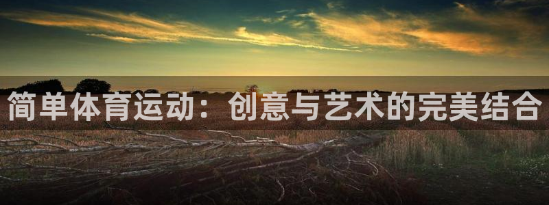 意昂4平台：简单体育运动：创意与艺术的完美结合