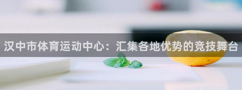 胜天国际体育注册代理：汉中市体育运动中心：汇集各地优势的竞技舞台